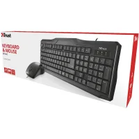 Комплект клавиатура + мышь Trust Classicline wired keyboard and mouse (21392) фото 8